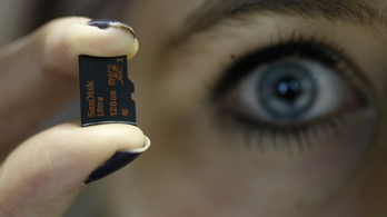 200 gigabájt egy kisujjkörömnyi műanyagon