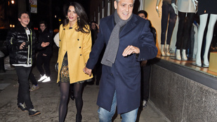 Clooney neje megint megmutatta végtelen lábait