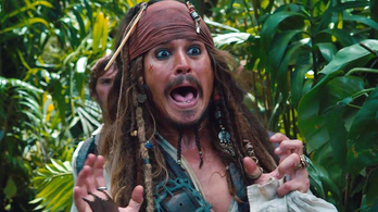 Csúnyán megsérült Johnny Depp A Karib-tenger kalózai forgatásán