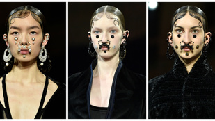 Bizarr arcékszerekkel sokkol a Givenchy