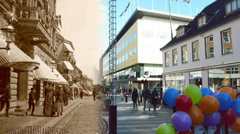 Egykor és ma: remekül egybemosott archív és mai képek Dániáról