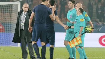 Ritkaság: Zlatannal trollkodott a bíró, és nyert