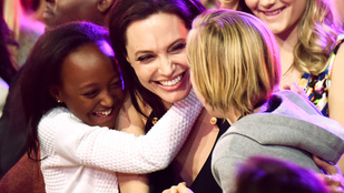 És akkor elolvad a szíve: Jolie és a lányai gyönyörűek és cukik