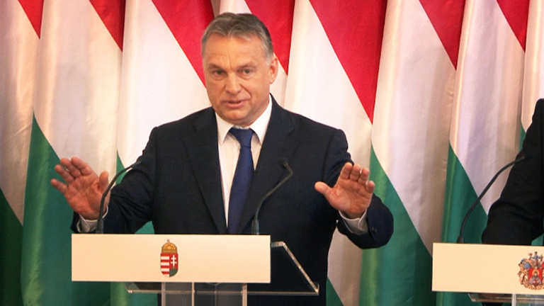Orbán először beszélt nyilvánosan Habonyról