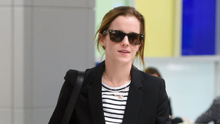 Emma Watson megmutatta, hogyan kell stílusosan utazni