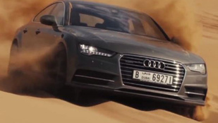 A sivatagot is leküzdi az Audi A7