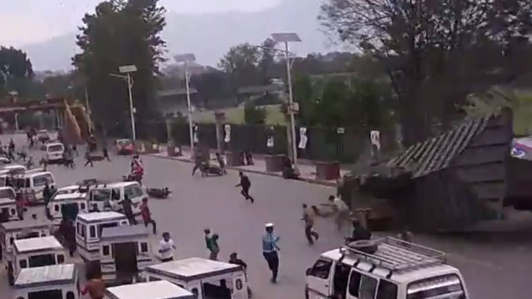 Durva videó került elő a nepáli földrengésről