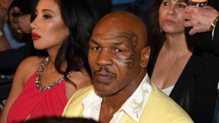 Mike Tyson finom könyöközéssel tette helyre a nyomulós rajongót