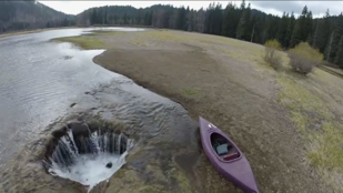Oregonban van egy tó, ami pont úgy működik, mint otthon a kádja