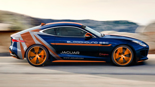 Jaguar mentő a leggyorsabb autó mellé