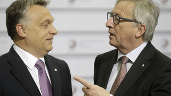 Juncker pofon vágta Orbán Viktort