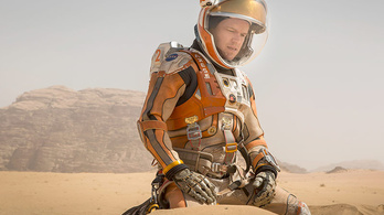 Gyönyörű képek a Marson ragadt Matt Damonról