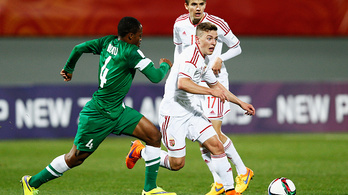 Vereség Nigériától, de vb-nyolcaddöntős az U20