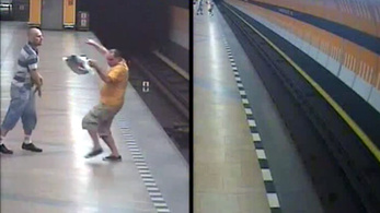 Keresik a kopaszt, aki belökött egy járókelőt a metrósínekre