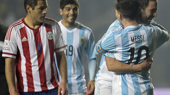 Argentína szétverte Paraguayt a Copa-elődöntőben