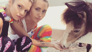 Miley Cyrus és a barátnője folyamatosan egymáson lógnak