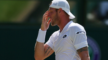 Már ki is csapták Wimbledonban a Nadal-verő rasztás srácot