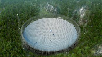 Készül a világ legnagyobb rádiótávcsöve