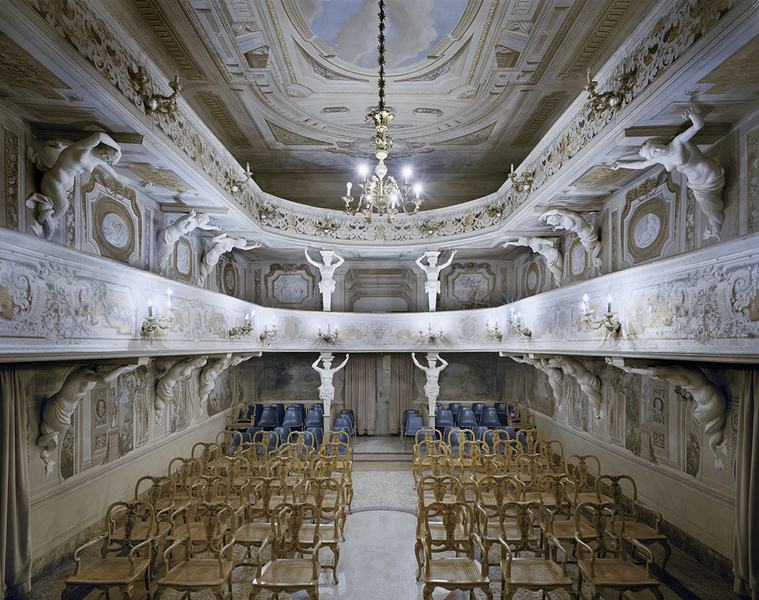 Teatro di Villa Aldrovandi Mazzacorati, Bologna , Olaszország, 2014