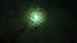Meteor festette zöldre az eget Argentínában