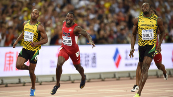 Usain Bolt legyőzhetetlen, harmadszor a száz világbajnoka