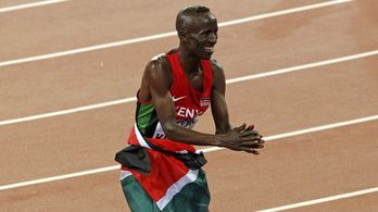 Őrült hajrával lett a vb-k királya a kenyai futó