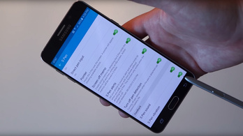 Egyetlen mozdulattal tönkre lehet tenni a Samsung Galaxy Note 5-öt