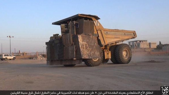 Az ISIS megállíthatatlan kamikaze-dömpert alkotott