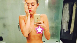 Miley Cyrus tök pucér fotót posztolt magáról a VMA előtt
