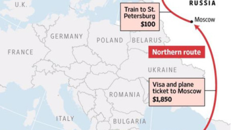 Amerikában megtalálták a menekültek sarkkörön túli útvonalát, ami kikerüli Magyarországot